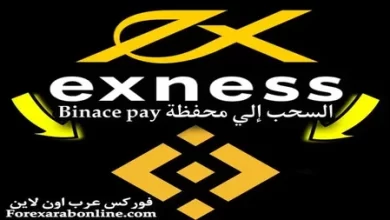 السحب من exness على Binance Pay